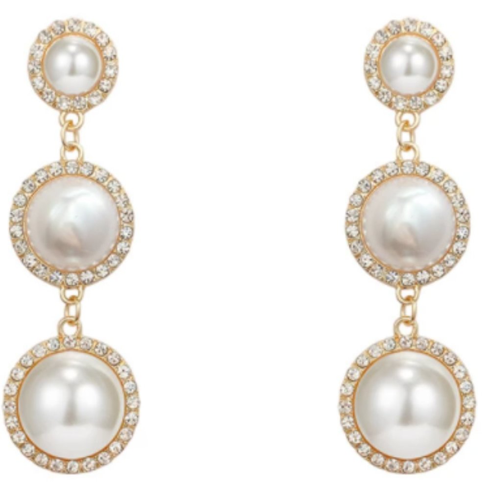 Formal affair dangle earrings